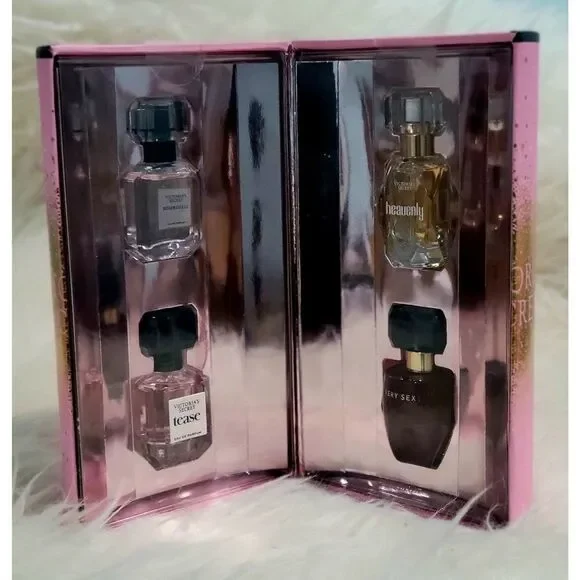 Victoria's Secret 4 Piece Eau De Parfum Mini Gift Set for Women 0.25 oz. - Picture 8 of 8